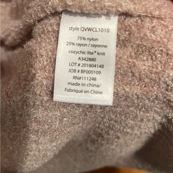 Barefoot Dreams Tan Cardigan Sweater Soft Knit - Picture 4 of 4